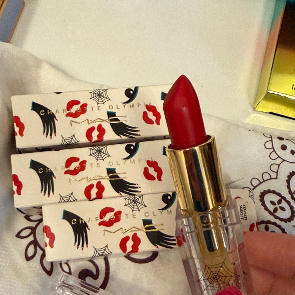 Charlotte Olympia Bold Scarlet Lipstick